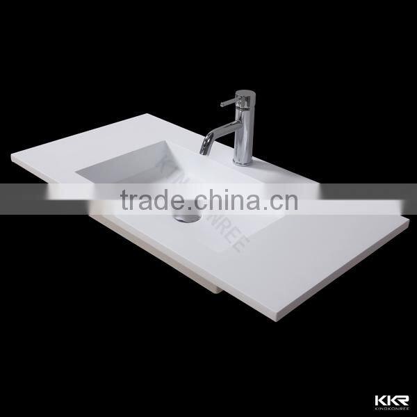 simple elegant design Australia hot stylish acrylic stone hand wash basin