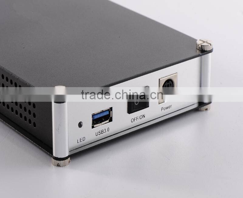 Hot sale USB2.0 3.5 Inch Aluminum HDD External Enclosure Case for 3.5" SATA Hard Disk Drive 4TB