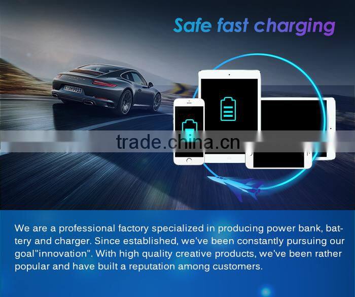 2016 professional factory cheapest price hot sell high capacity 2usb fast charging portable 7800mah power bank