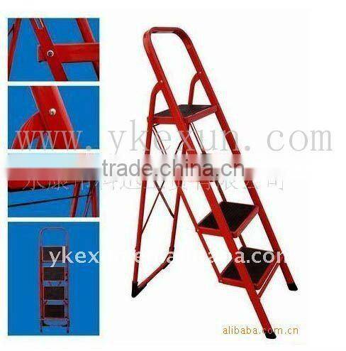 3-5 steps household folding steel ladder kx1403