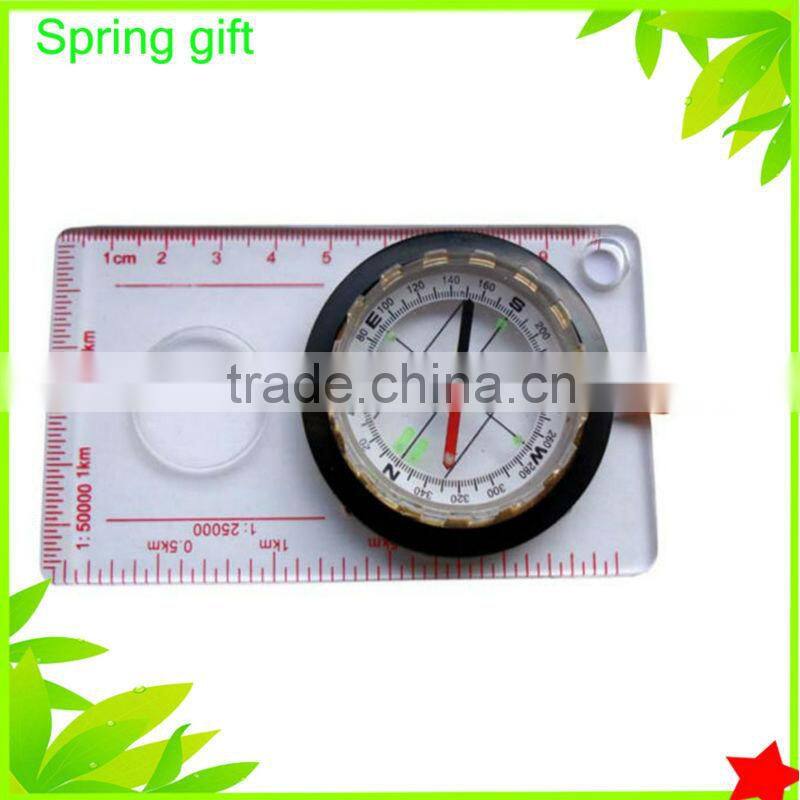 Ruler Map Measure compass with Magnifier
