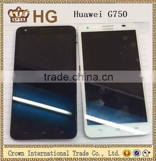Lcd Screen Assemlby For Huawei 3X G750 LCD Digitizer With Frame