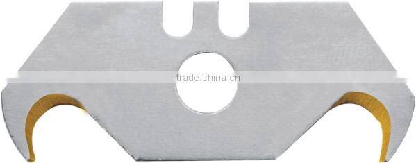 Auto Retractable Safety Trapezoid blade Plastic with rubber grip handle Cutter