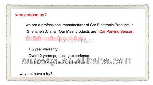 With CE/FCC/E-MARK approval Ultrasonic radar detectors