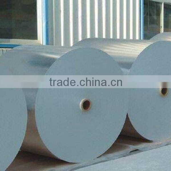 high glossy vacuum embossed laminated printing silver foil paper