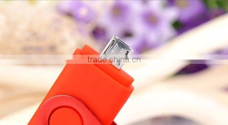 rotation design high capacity sexy OTG usb flash drive of 64GB