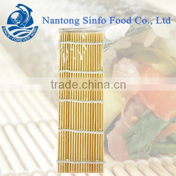 hot sell bamboo mat white color sushi mat