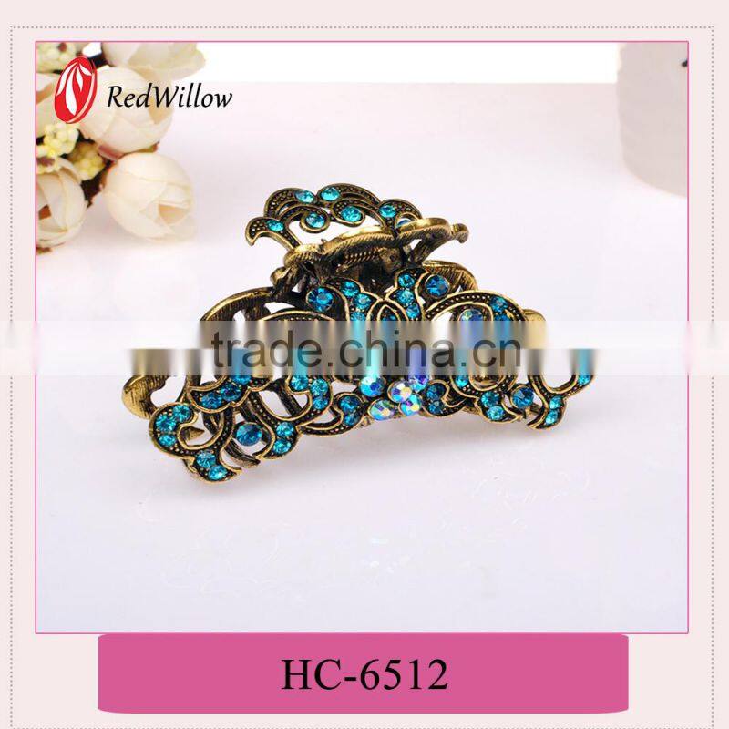 Hot china products wholesale crystal claw clip