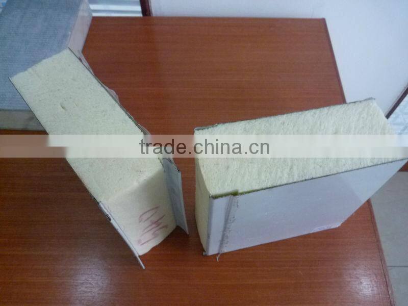 Good heat Insulation PU steel sandwich panel