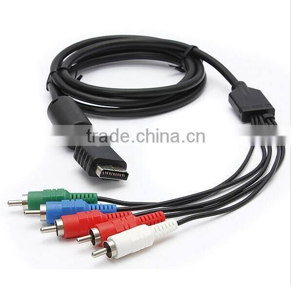 2m 1080P Component 5RCA AV AUDIO VIDEO HD TV Cable Cord For Sony Playstation 2 3 PS3 PS2 Controller Console