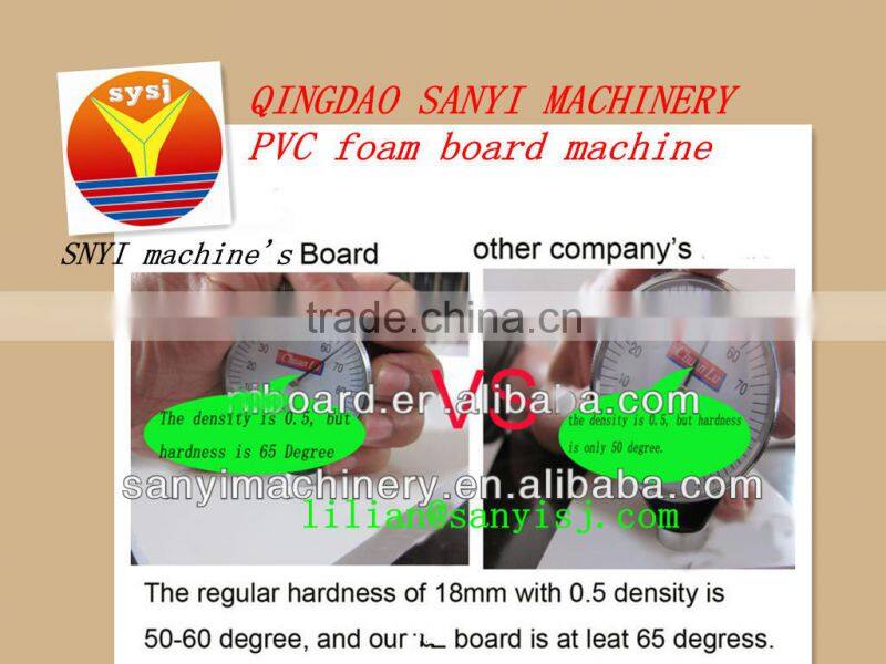 PVC cabinet sheet making machine (SJSZ80/156)