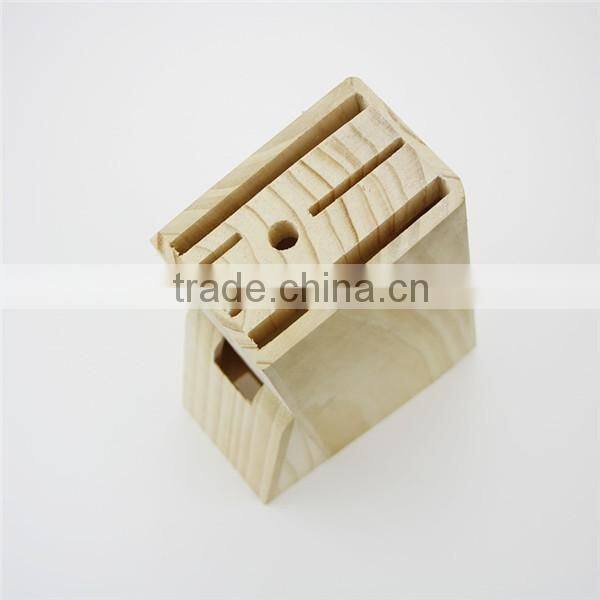 Cheap price practical wooden knife holder