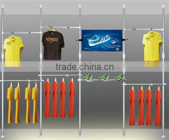 huohua 2-3.5m telescopic aluminum alloy material ceiling mounted clothes drying rack