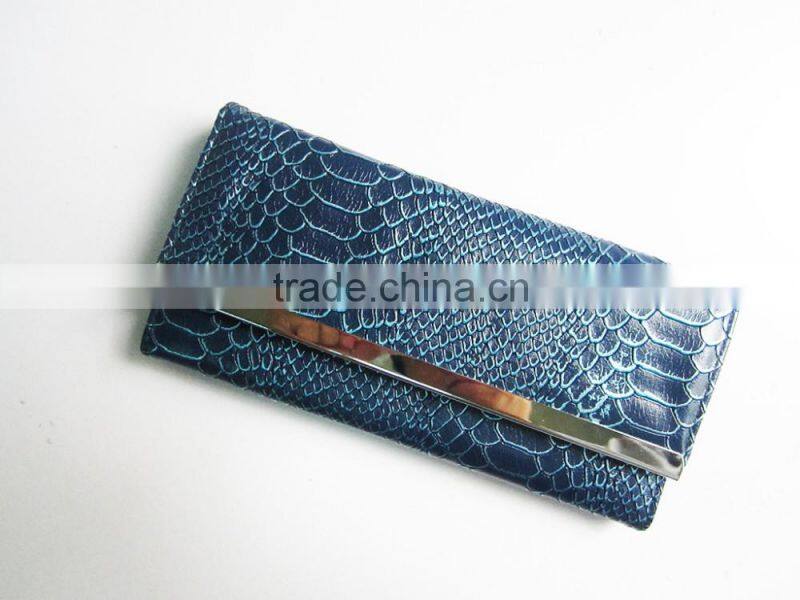 2016 fashion pu folding wallets/cartera