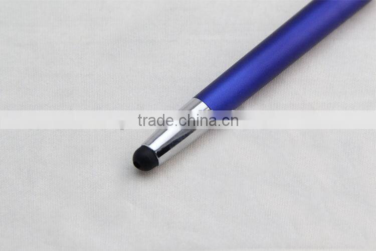 Metallic colored body wholesale click advertising pen