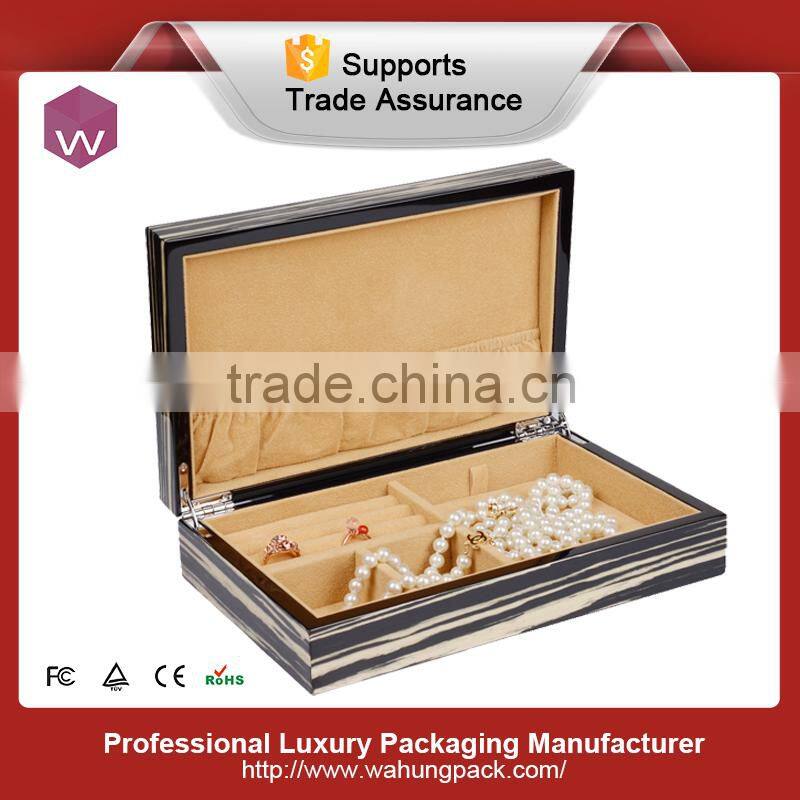 Handmade Wood Window Jewelry Box/ Rectangle Jewelry Ring/Earring Box Wholesale