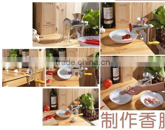 Aluminium Alloy Hand Operate Meat Mincer #12
