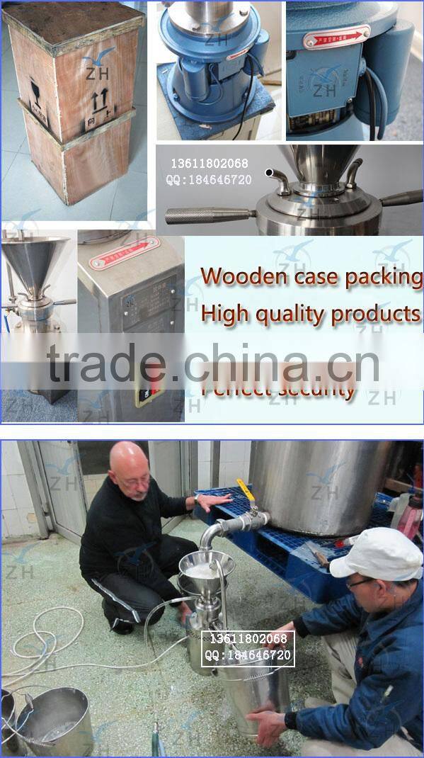 super fine colloid mill for peanut butter industrial food grinders