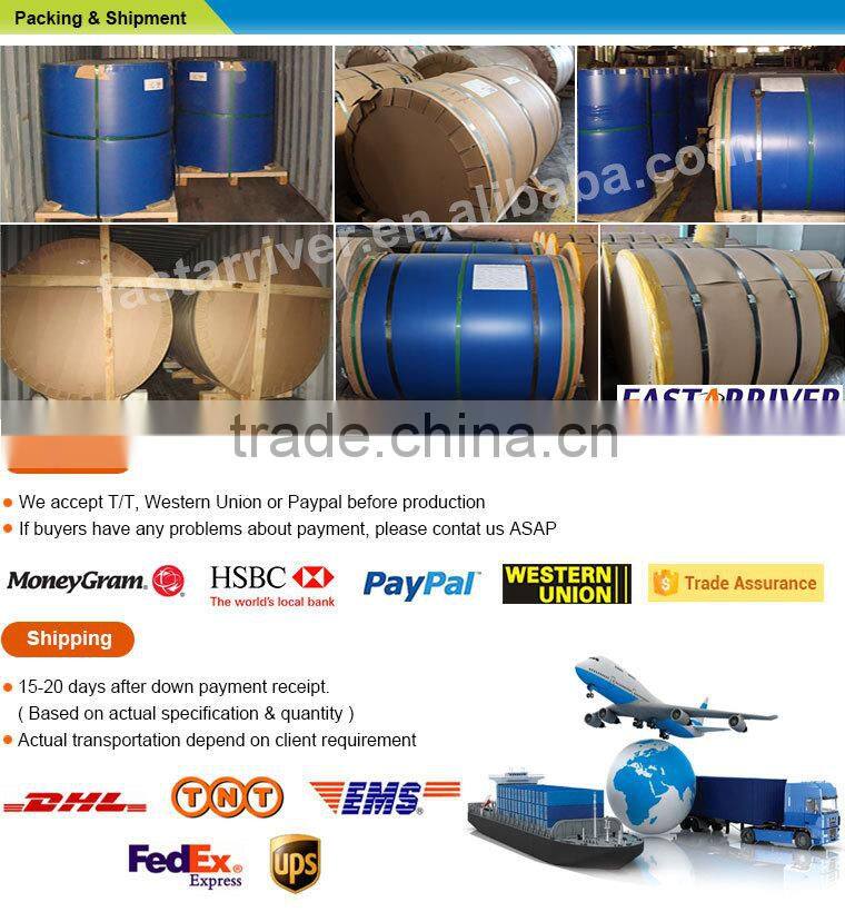 Alibaba china alloy PE/PVDF coated color prepainted aluminum coil