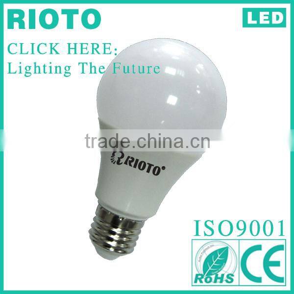 Zhejiang factory low price A60 led bulb light 9w