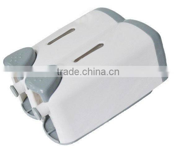 Manual Liquid Soap Dispenser 260ml*2 Wall-Mounted ABS Pump double-Head (DS1515)