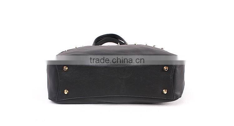 Popular european branded shopping bag long style tote bags big casual ladies handbag