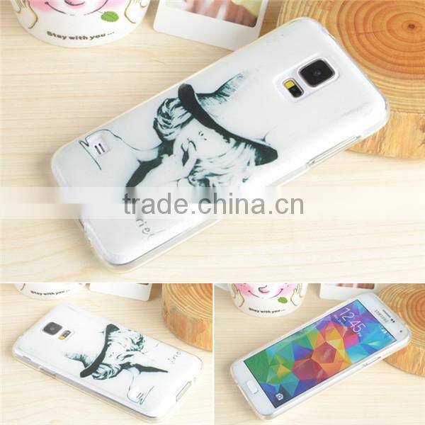 tpu rubber protective devil case for samsung galaxy s5