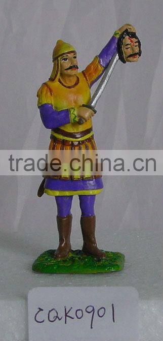 Colourful Metal Knight Figurine