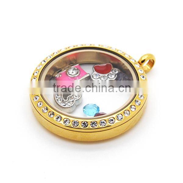 2014 best selling 316l stainless steel jewelry floating silver locket unique silver lockets silver lockets for women LP9120