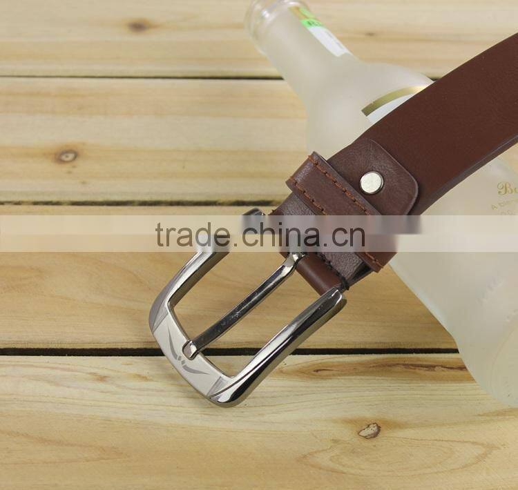 Custom genuine leather belts with your color and company logo