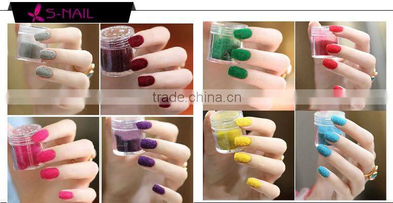 Nail art Velvet powder, flocking powder, 32 popular Colors