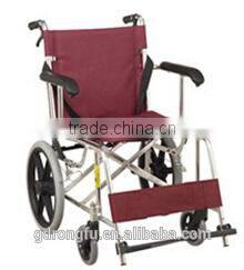 foldable manual aluminum wheelchair