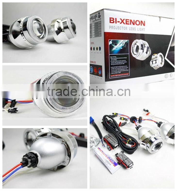 2.8"inch hid bixenon projector lens ShengWell auto angle eye projector lens car angle eyes 2.8" projector lens