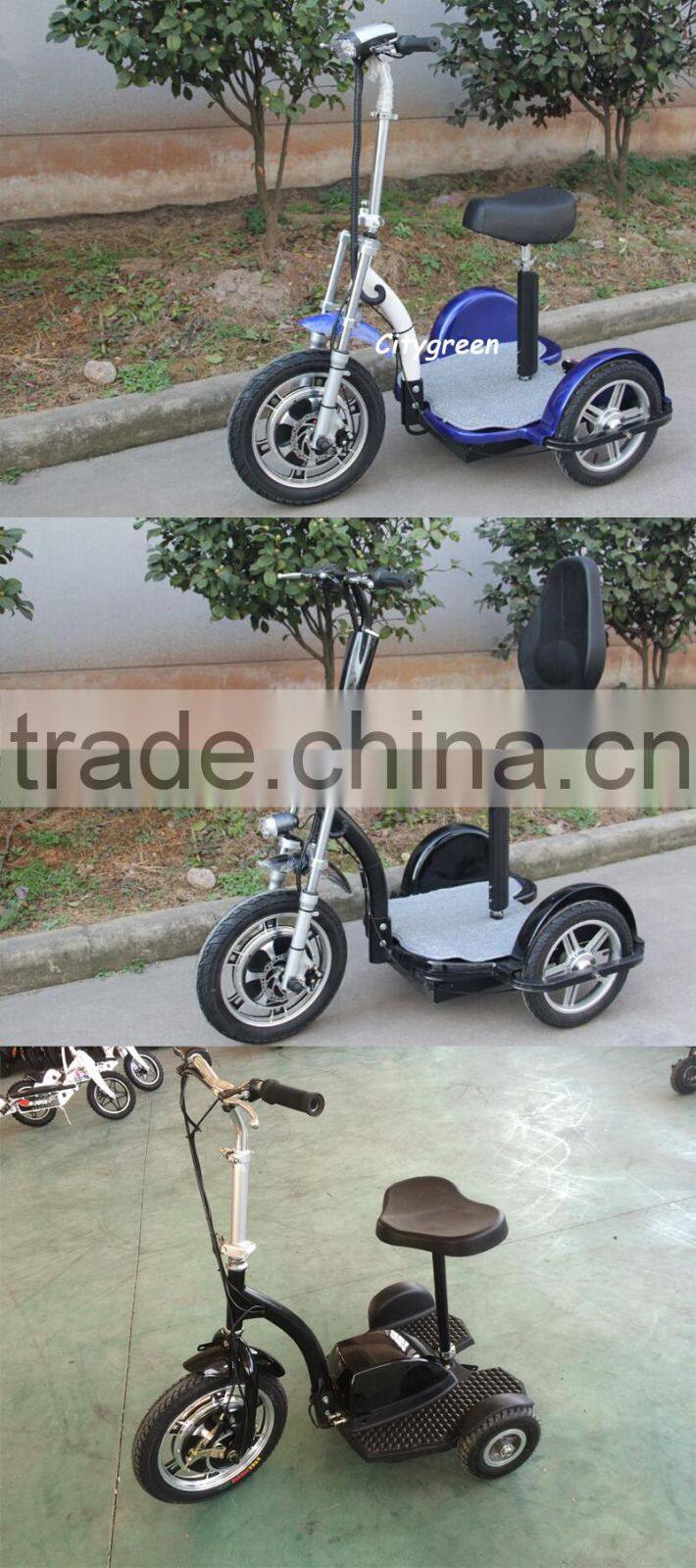 350-500w three wheel electric scooter zappy 3 wheel scooter for old people
