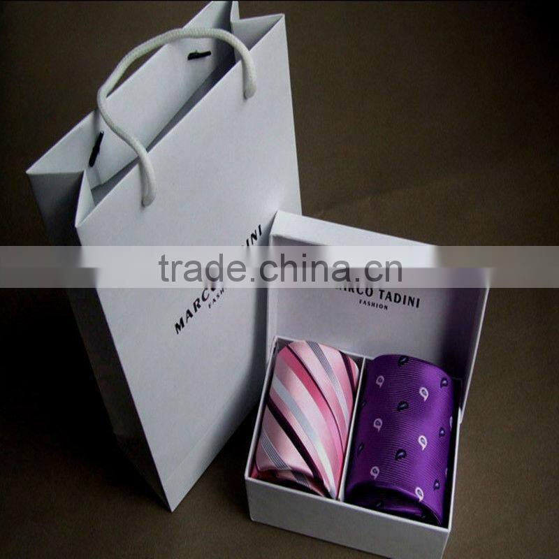Cheap Custom Paper Tie Packaging Box Wholesale