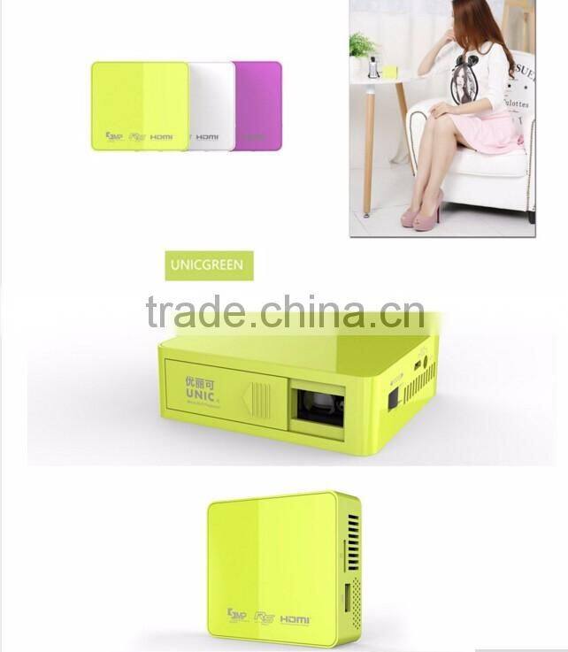 wholesale UC50 DLP mini Projector Full HD 1080P Home theater projecting camera LED video home Multimedia Video