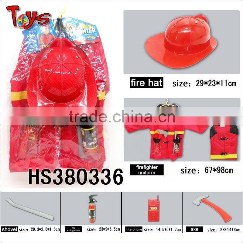 very popular interesting fire toy firefighter clothing