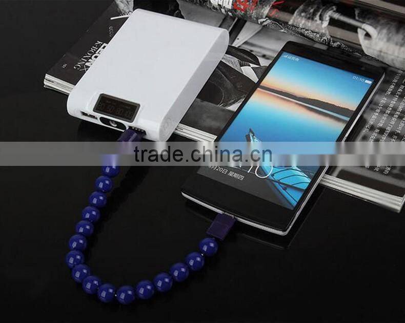 ShenZhen Cheap price bracelet cable micro USB wristband bracelet data cable creative charging USB cable line