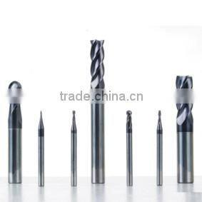 PLC coated Corner Radius super high hardness square End Mill Cutter supplier