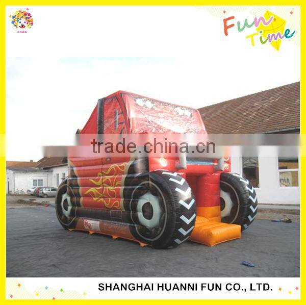 PVC 0.5MM customized Inflatable truck model Water Slide price