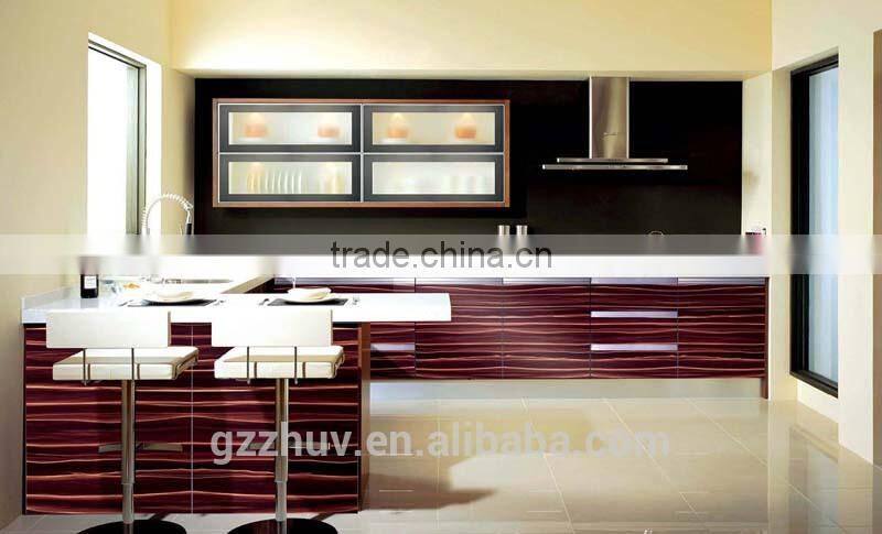 Kitchen cabinet doors in high quality lacquer European design customized furniture