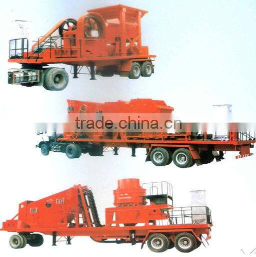 Competitive Price And Professional Portable Crusher With ISO Certificate