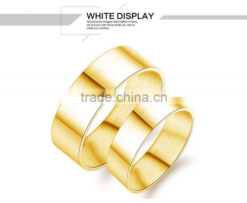 Latest Gift Items Gold Dsign Arabic Wedding Rings