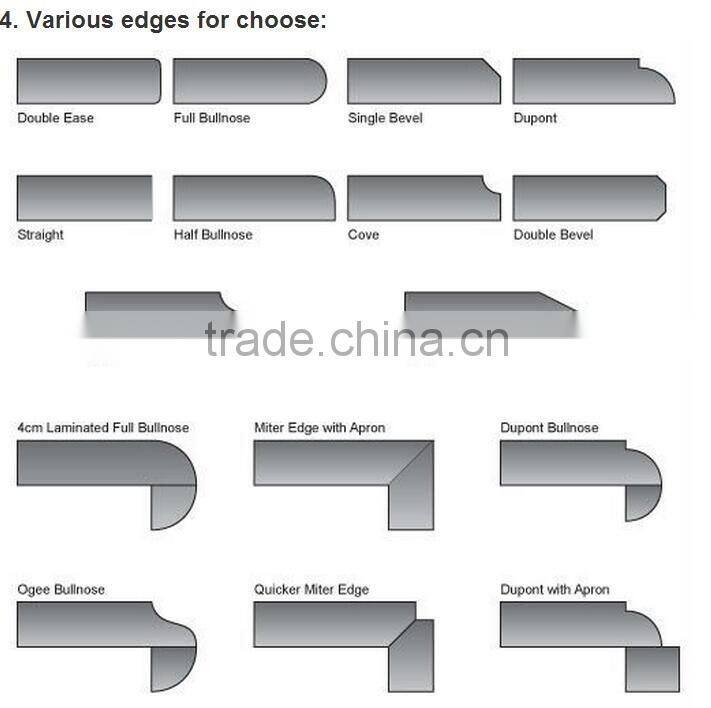 Artificial solid surface kitchen countertop , kitchen island countertop, bench top