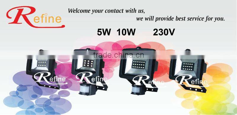 IP54 outdoor 230 volt 320lumen 5 watt led flood light