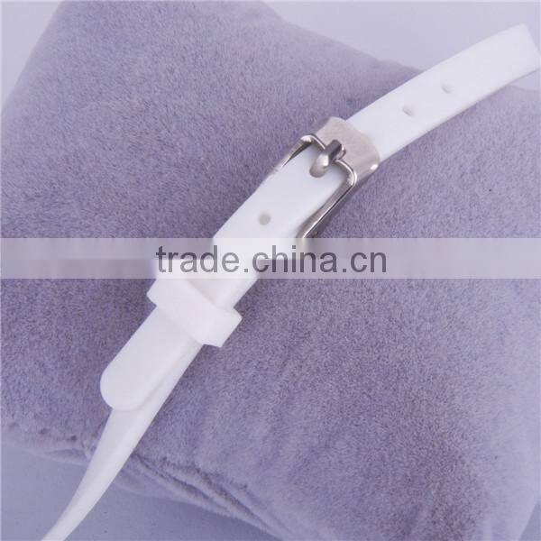 2016 Sports White Frozen Silicone Bracelet