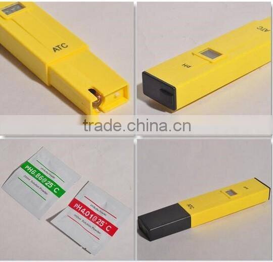 hot sell digital mini ph meter / atc ph meter/cheap ph meter