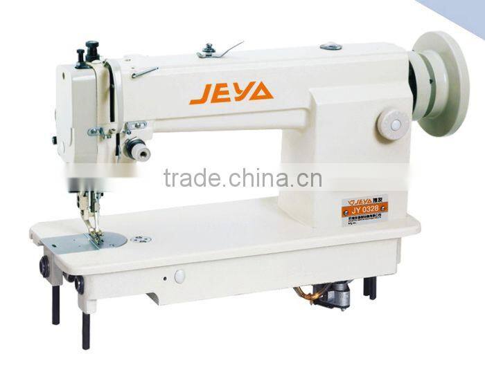 JY0328 single needle upper & lower feed lockstitch industrial power used parts motor foot pedal sewing machine price