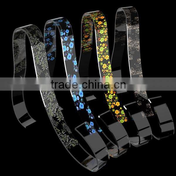 High quality clear wall mounted shoe rack, acrylic shoe display for shop