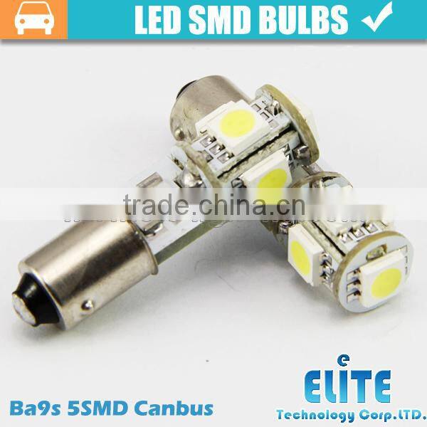ba9s auto led lamp 12v 24v led interior bulbs 5w/9w 5050